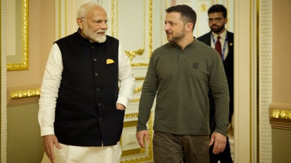 Modi meets Zelensky